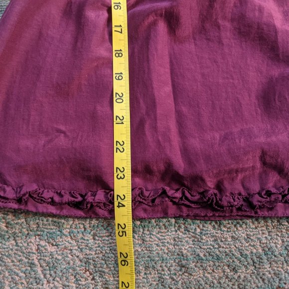 EUC Gap Burgundy Red Cotton/Silk Tank/Cami - Small - Picture 11 of 11